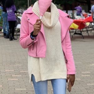 Bright Bubblegum Pink Jacket